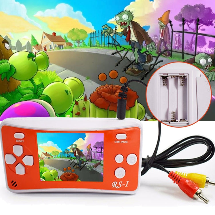 RS-1 Retro Portable Handheld Game Console, 2.5 inch 8 Bits True Color LCD, Built-in 152 Kinds Games(Red)