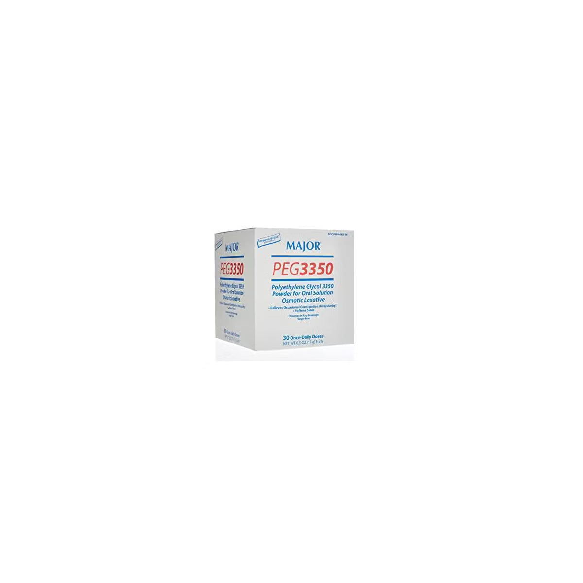 Major Polyethylene Glycol 3350 Powder Laxative