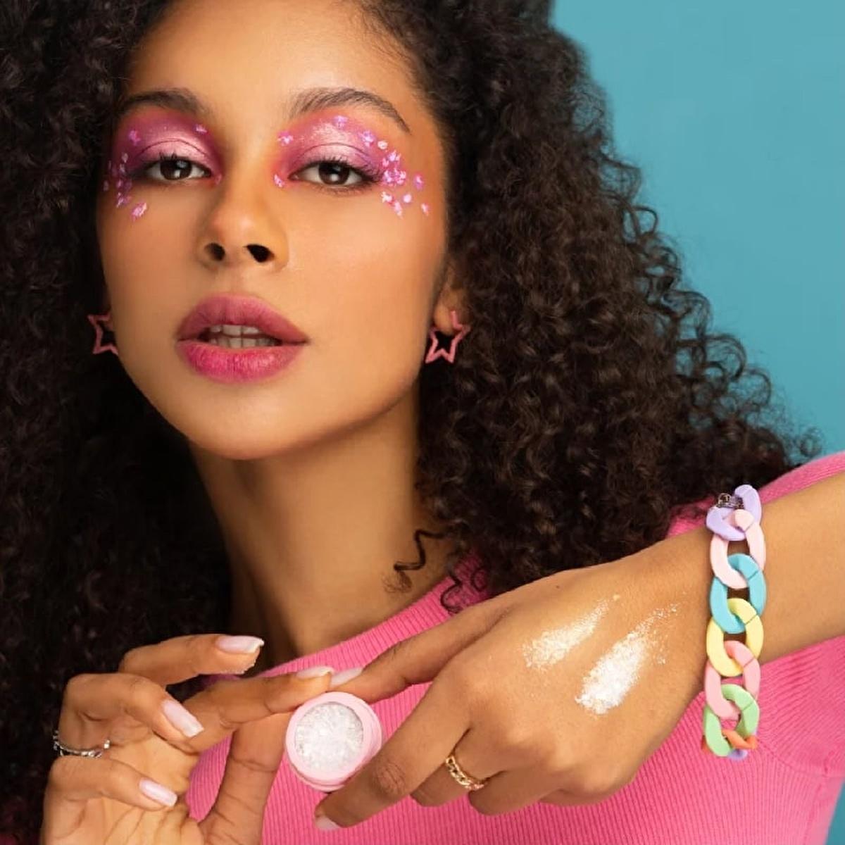 Soda Glitter Jel 003 Gemini - Long-Lasting Glitter Gel for Cosmetic Use - Social Media Influencer Beauty Product
