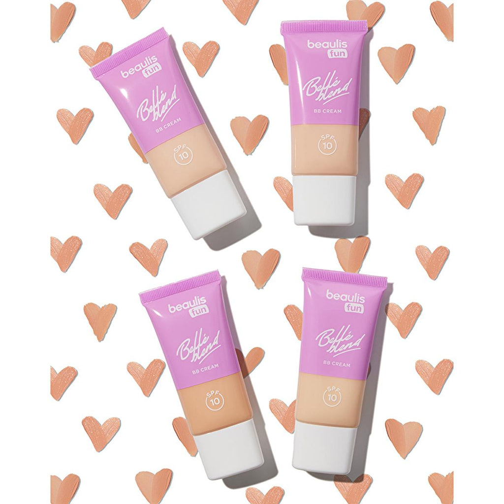 Beaulis Fun Belle Blend BB Cream - Porcelain Glow, SPF 10 Natural Coverage