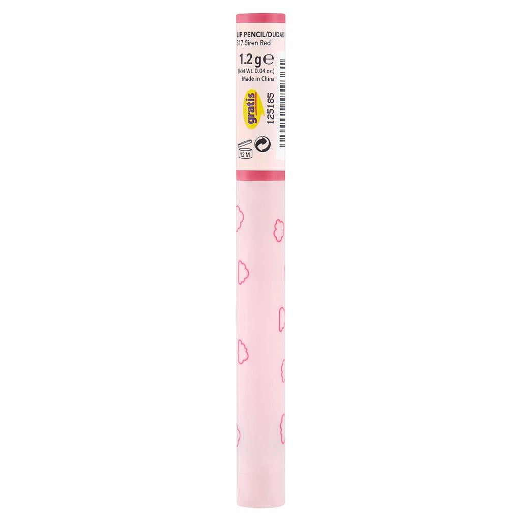 Beaulis Fun Miss Fluffy Blur Lipstick 317 Siren Red - Soft Matte