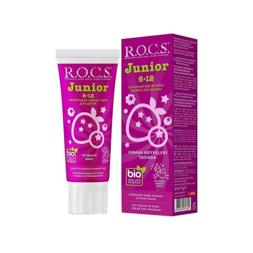 ROCS Junior Toothpaste - Forest Fruits Flavor | 60 ml