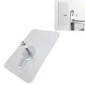 Screw Sticky Hook Wall Hanging Punch-free Wall Sticker Hook, Screw Length: 10mm (Transparent)
