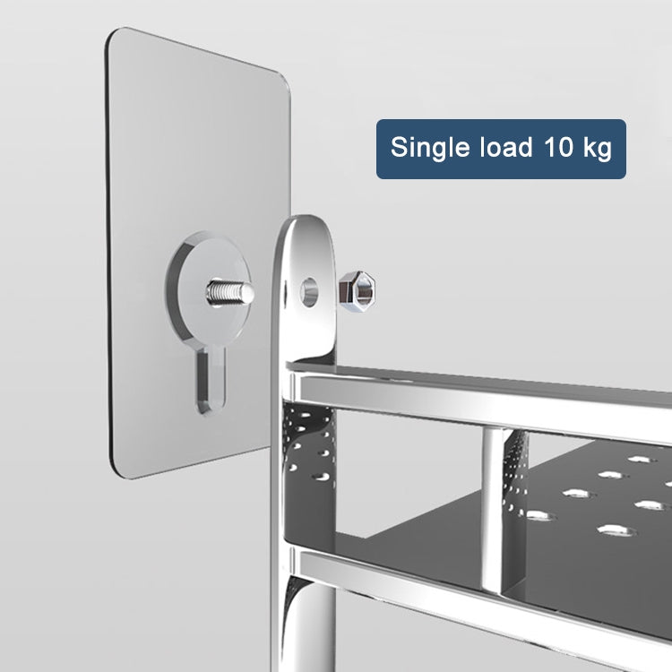 Screw Sticky Hook Wall Hanging Punch-free Wall Sticker Hook, Screw Length: 10mm (Transparent)