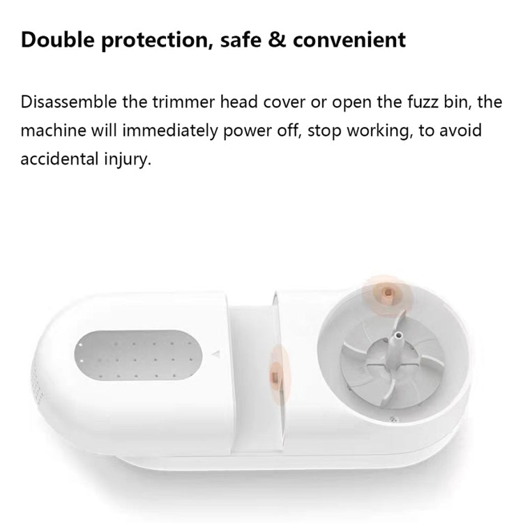 Original Xiaomi Mijia Mini Portable Shaver Wool Ball USB Charging Hair Remover Electric Lint Trimmer