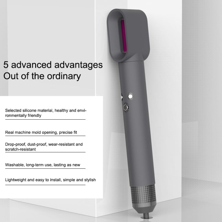 For Dyson Airwrap Hair Modeling Dryer Shockproof Silicone Case (Green)