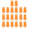 Ten Pairs Non-toxic Orange Soft Memory Foam Material Earplug for Sleeping(Orange)