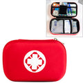 25 In 1 EVA Portable Car Home Outdoor Emergency Supplies Kit Survival Rescue Box(Red)