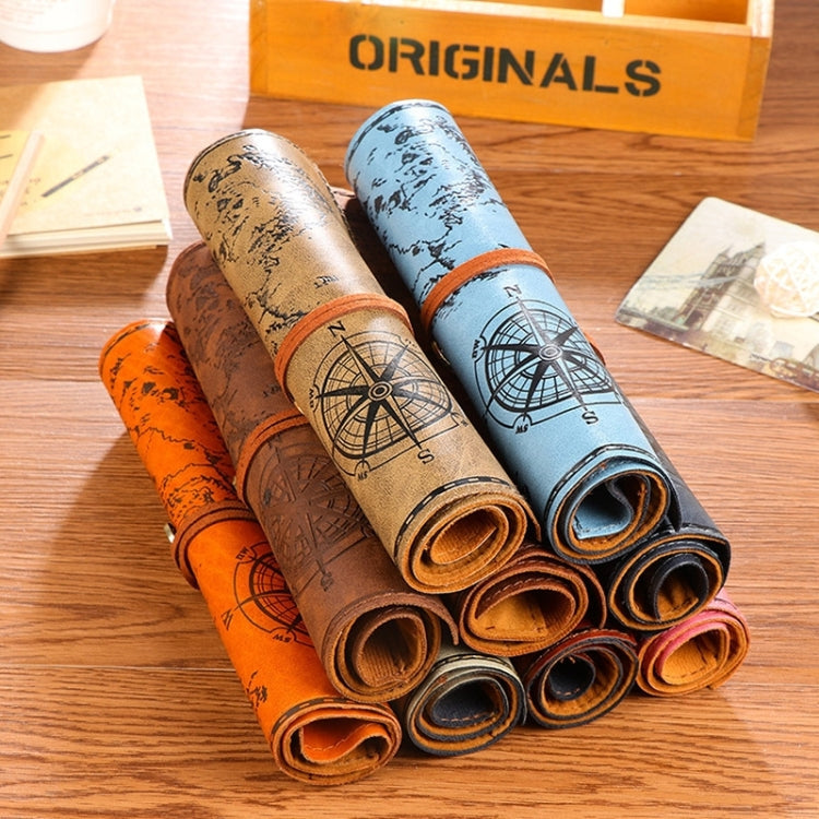 Simple Style Creative Stationery Bag Pencil Bag(Dark Brown)