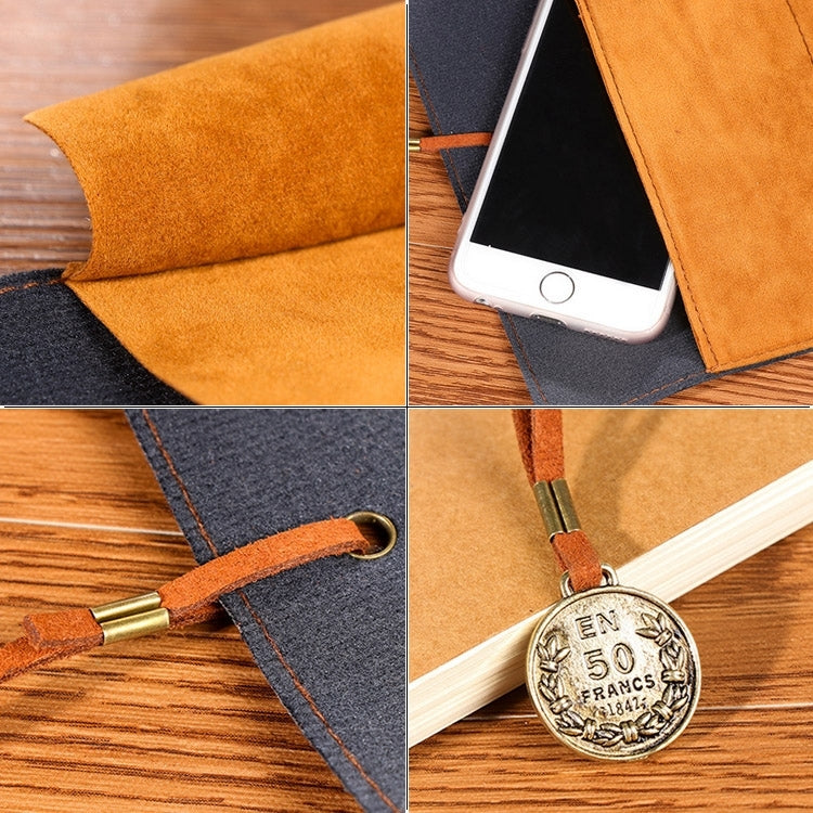 Simple Style Creative Stationery Bag Pencil Bag(Dark Brown)