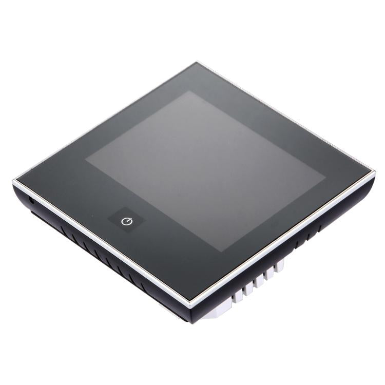 BHT-2001 3A Load Water Heating Type LCD Digital Heating Room Thermostat, Display Clock / Temperature / Time / Week / Heat etc.(Black)