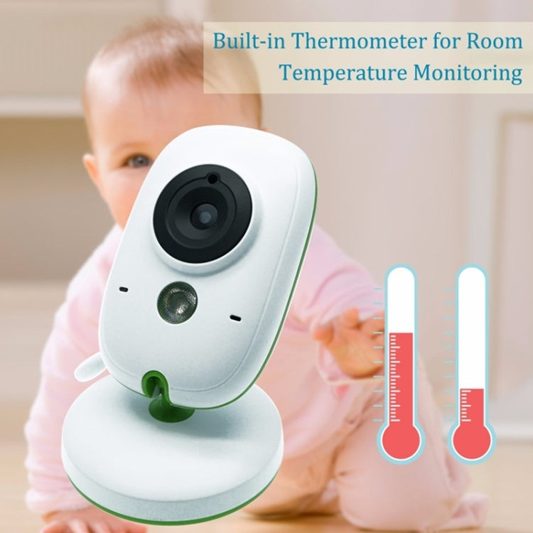 VB602 2.4 inch LCD 2.4GHz Wireless Surveillance Camera Baby Monitor, Support Two Way Talk Back, Night Vision (Grey)