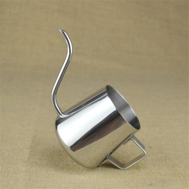 250ML Long Narrow Spout 304 Stainless Steel Hand Drip Coffee Pot with Hanging Ear