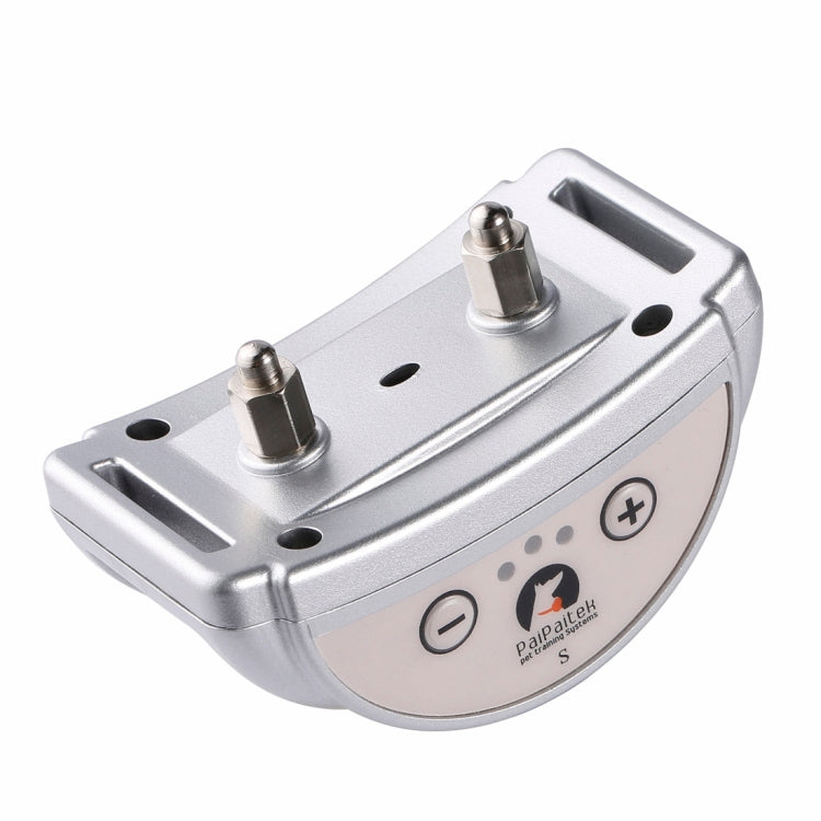 PD258 Automatic Anti Barking Collar Pet Training Control System for Dogs, S Size(Silver)