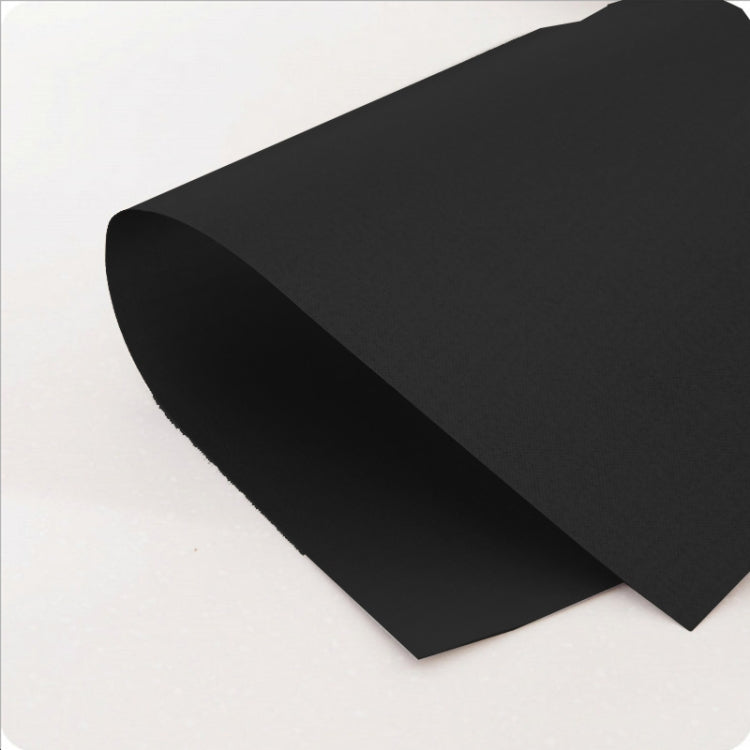 Gas Furnace Surface Ultra-thin Fibre Material Stovetop Protective Cleaning Pad, Size: 27*27cm, 0.08mm (Black)