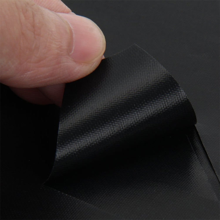 Gas Furnace Surface Ultra-thin Fibre Material Stovetop Protective Cleaning Pad, Size: 27*27cm, 0.08mm (Black)