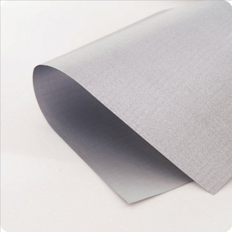 Gas Furnace Surface Ultra-thin Fibre Material Stovetop Protective Cleaning Pad, Size: 27*27cm, 0.12mm (Silver)