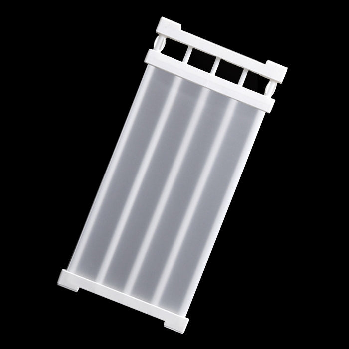 Wardrobe Storage Layered Baffle Cabinet Shelf Dormitory Partition Cupboard Partition Board, Width: 24cm, Stretch Range: 30-40cm (White)