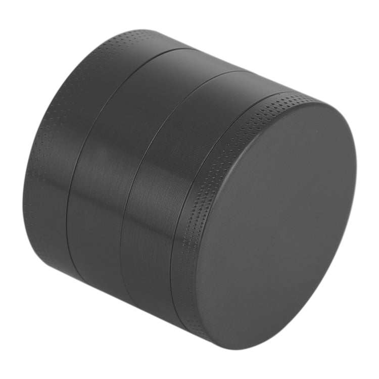 Mini 4-layer 40mm Zinc Alloy Herb Tobacco Cigarette Grinder (Black)