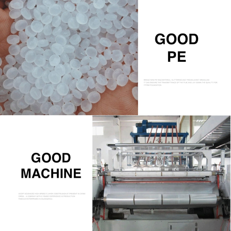 PE Transparent Stretch Wrap Film(Width: 30cm, Length: 200m)