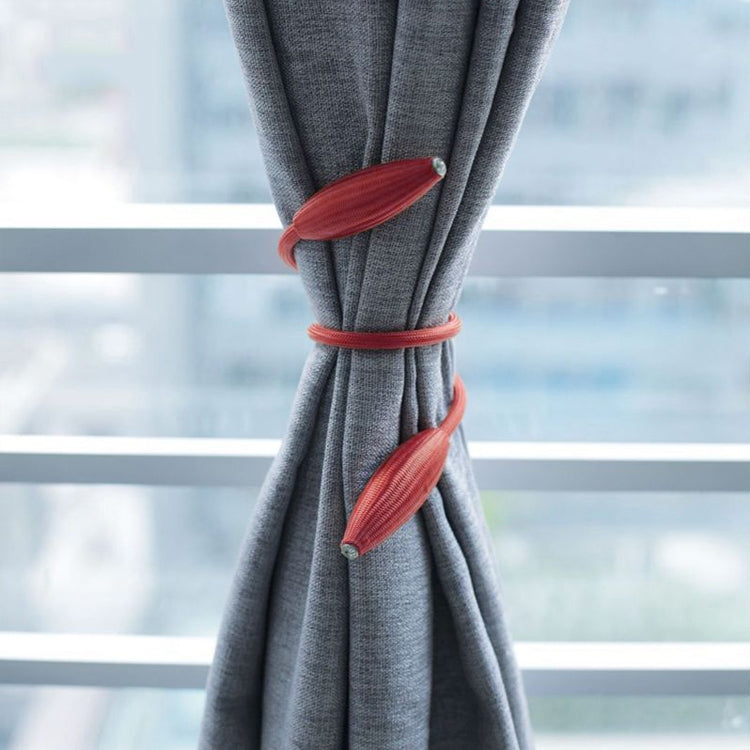 Fashion Adornments Creative Curtain Tie Rope(Red)
