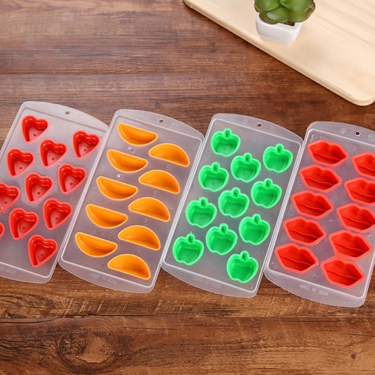 Lips Shaped Silicon Ice Cube Tray / Ice Mold