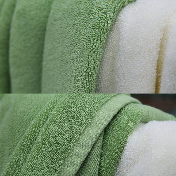 Add Thick Add Large Pure Cotton Bath Towel, Size: 70*140cm (Beige)
