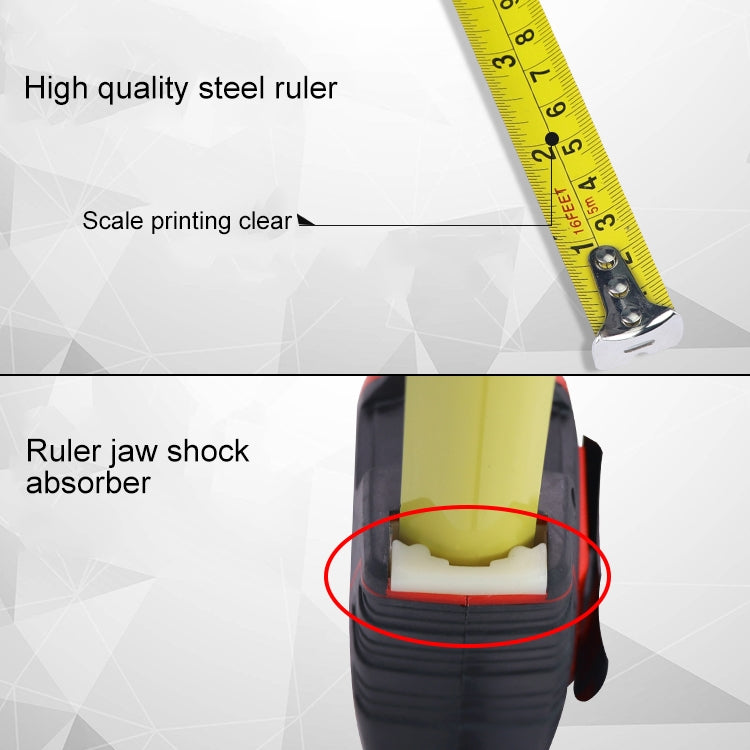 Aoben Retractable Ruler Measuring Tape Portable Pull Ruler Mini Tape Measure, Length: 3m Width: 19mm
