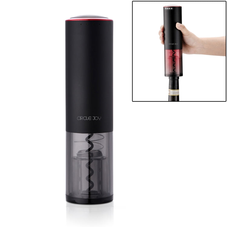Original Xiaomi Youpin CIRCLE JOY Automatic Rechargeable Electric Wine Bottle Opener(Black)