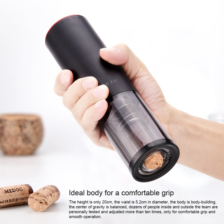 Original Xiaomi Youpin CIRCLE JOY Automatic Rechargeable Electric Wine Bottle Opener(Black)