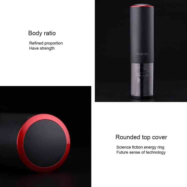 Original Xiaomi Youpin CIRCLE JOY Automatic Rechargeable Electric Wine Bottle Opener(Black)