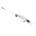 Luminous Shrimp Shape Fishing Lures Artificial Fishing Bait with Hook, Length: 7cm