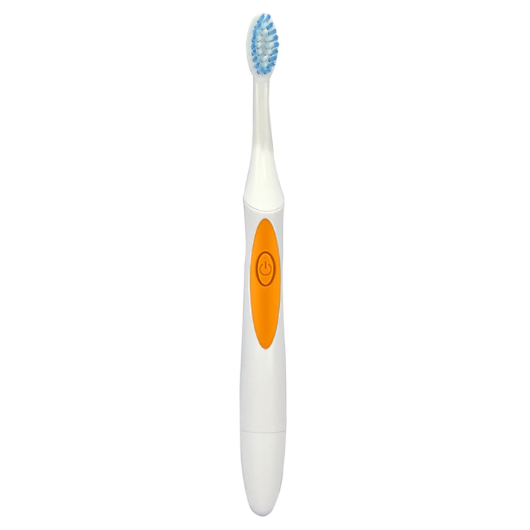 QYG Q2 IPX7 Waterproof Battery Powered Electric Sonic Toothbrush(Orange)