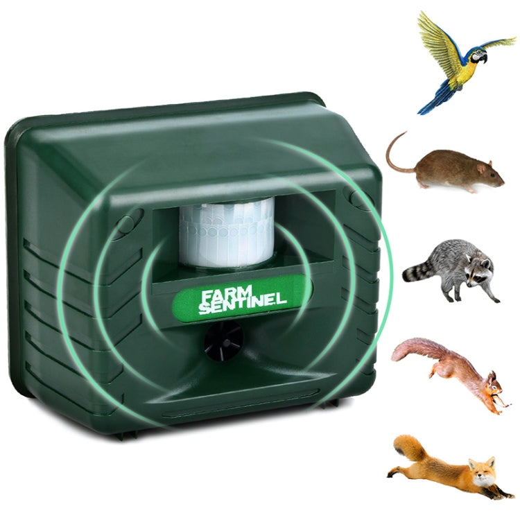 SK131 High-power Ultrasonic Electronic Rat Repeller Analog Alarm Sound Intelligent Pest Killer, US Plug
