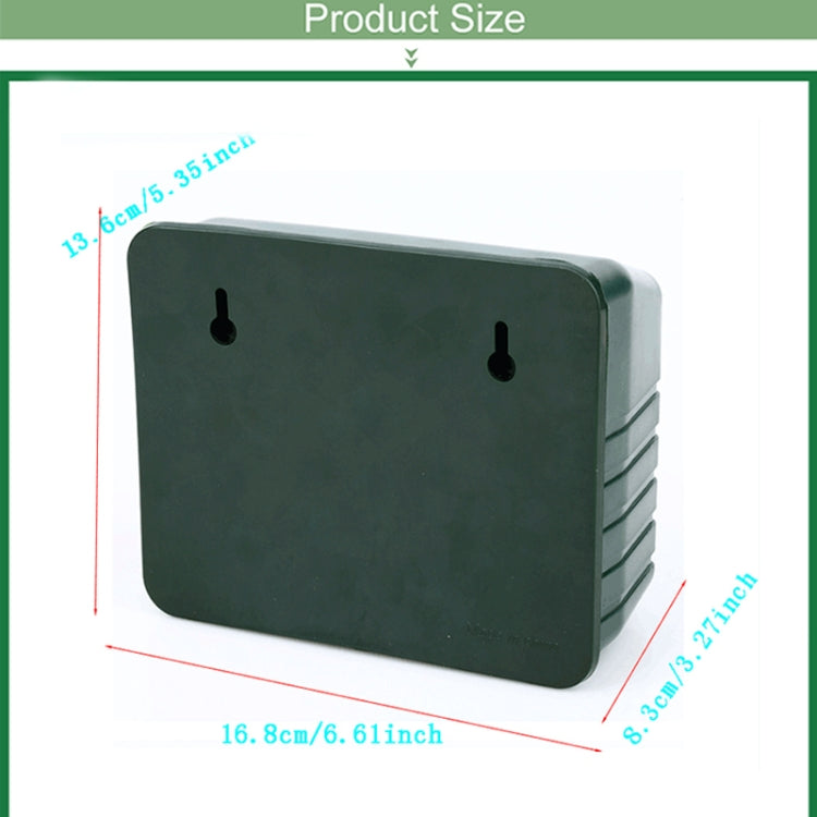 SK131 High-power Ultrasonic Electronic Rat Repeller Analog Alarm Sound Intelligent Pest Killer, US Plug