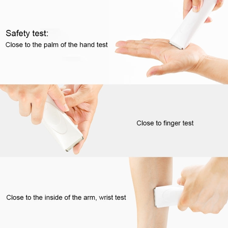 Original Xiaomi Youpin Pawbby Dog Professional Razor Pet Grooming Clippers Electric Rechargeable Safety Haircut Machine(White)