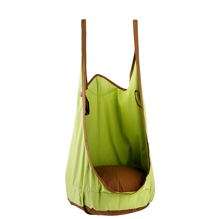 Adult and Children All-cotton Canvas Swing Outdoor Swing Frame Hanging Hammock, Size: 55*75*145cm, Random Color Delivery