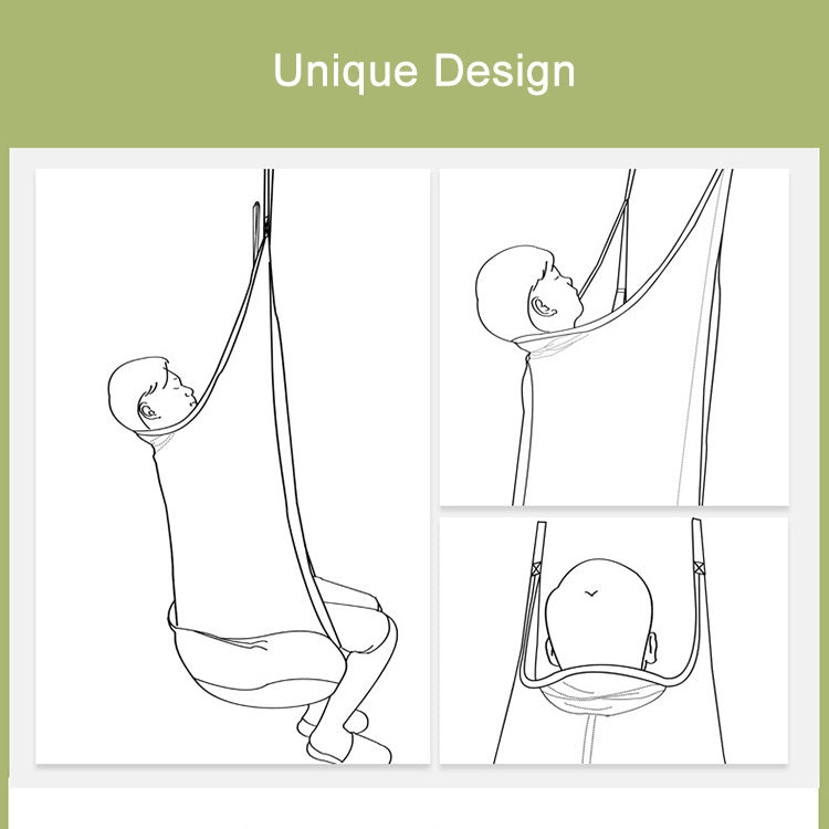 Adult and Children All-cotton Canvas Swing Outdoor Swing Frame Hanging Hammock, Size: 55*75*145cm, Random Color Delivery