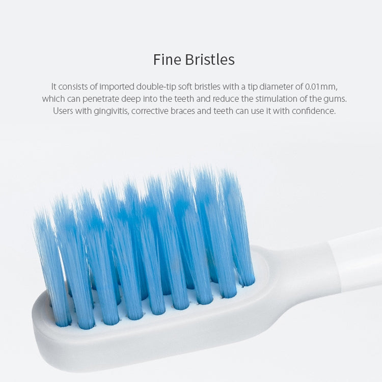 3 PCS Original Xiaomi Mijia Electric Toothbrush Heads Replacement Oral Health Care (Sensitive Type)(White)