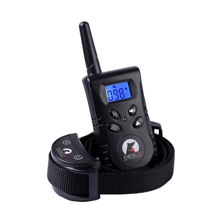 PD520V Automatic Anti Barking Collar Pet Training Control System for Dogs(Black)