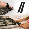 Gas Stove Slit Strip Antifouling Dustproof Waterproof Kitchen Black Sealing Strip, Size: 53.5*5*1cm(Black)