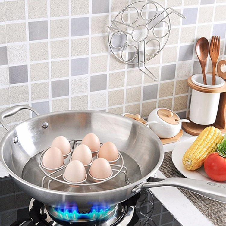 Steamer Rack Basket Egg Vegetable Steaming Trivet for Instant Pot Pressure Cooker, Diameter: 17.5cm, Height: 4.5cm