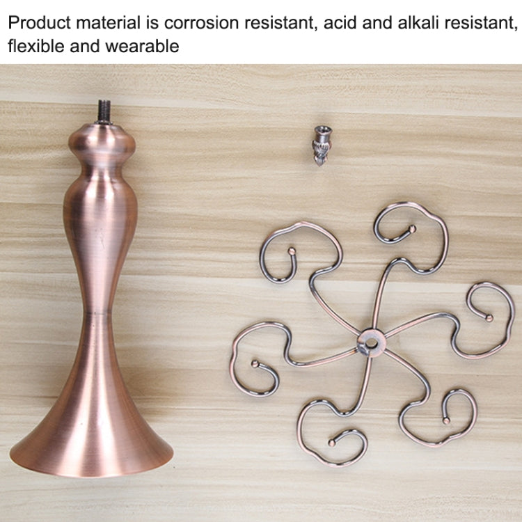 Iron Hanging Wine Glass Shelf Drain Rack Goose Egg Cup Holder