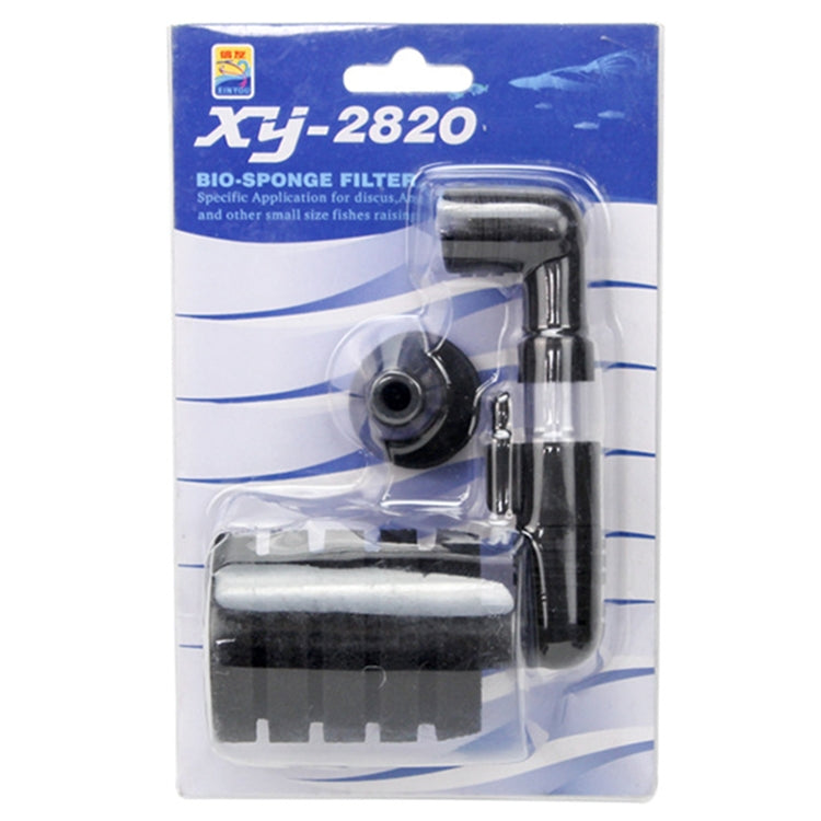 Wall-mounted Aquarium Mini Double Head Pneumatic Mute Biochemical Cotton Filter