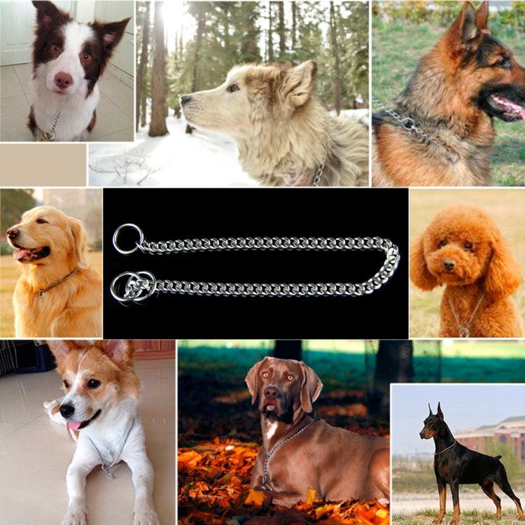 40cm Pet P Chain Pet Collars Pet Neck Strap Dog Neckband Snake Chain Dog Chain Dog Collar