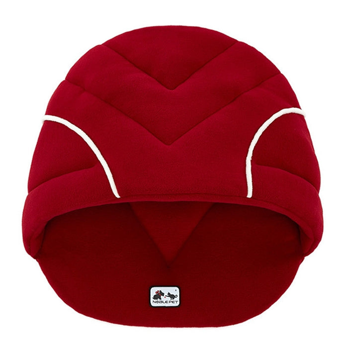 Slipper Shape Polar Fleece Warm Thicken Pet Dogs Cats House Size: L, 58×68×32cm(Sky Blue)