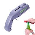 Creative Beer Bottle Opener Cap Launch Kitchen Bar Tool(Grey)