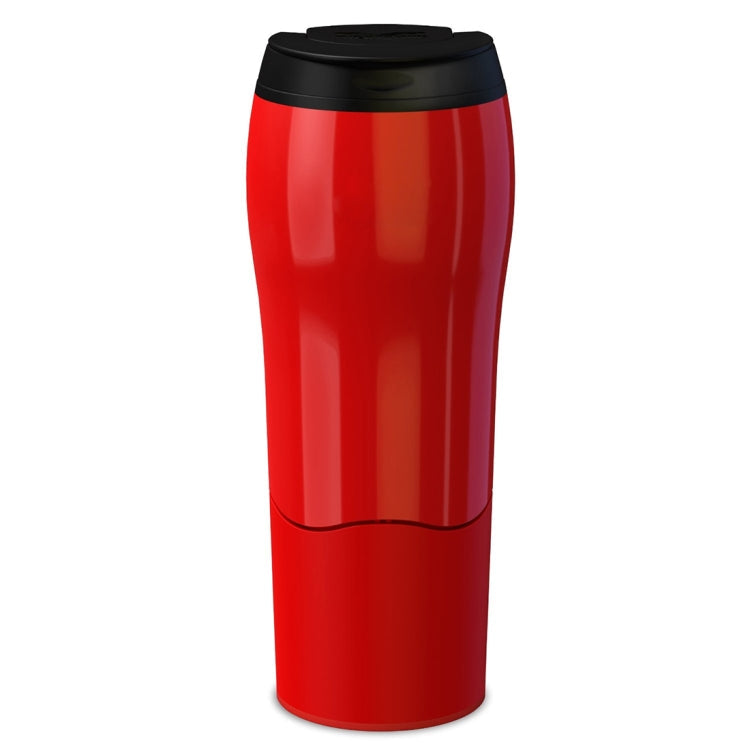 Portable Mighty Mug Solo Travel Coffee Herbal Ice Tea Fizzy Drink Mug Water Bottle Cup, Capacity: 500ml(Red)