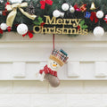 Hang Ornament Christmas Stockings Present Bags, Random Style Delivery