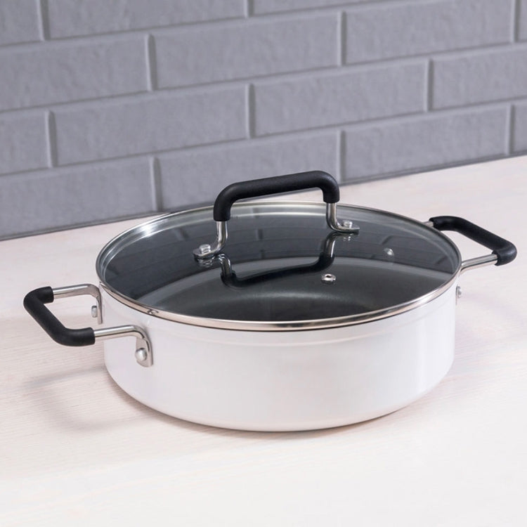 Original Xiaomi Mijia ZWZ 4L Food Grade Non-stick Stockpot, Compatible with Mijia Induction Cooker (HC9071)(White)